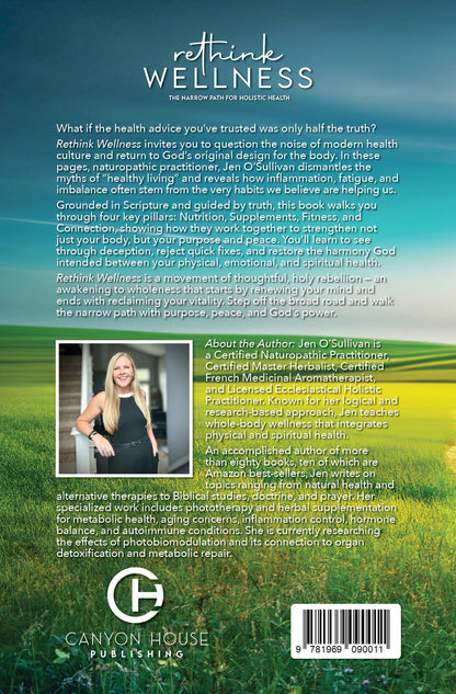 BOOK + Bracelet – Rethink Wellness (PREORDER – Book ships in 6 Weeks)