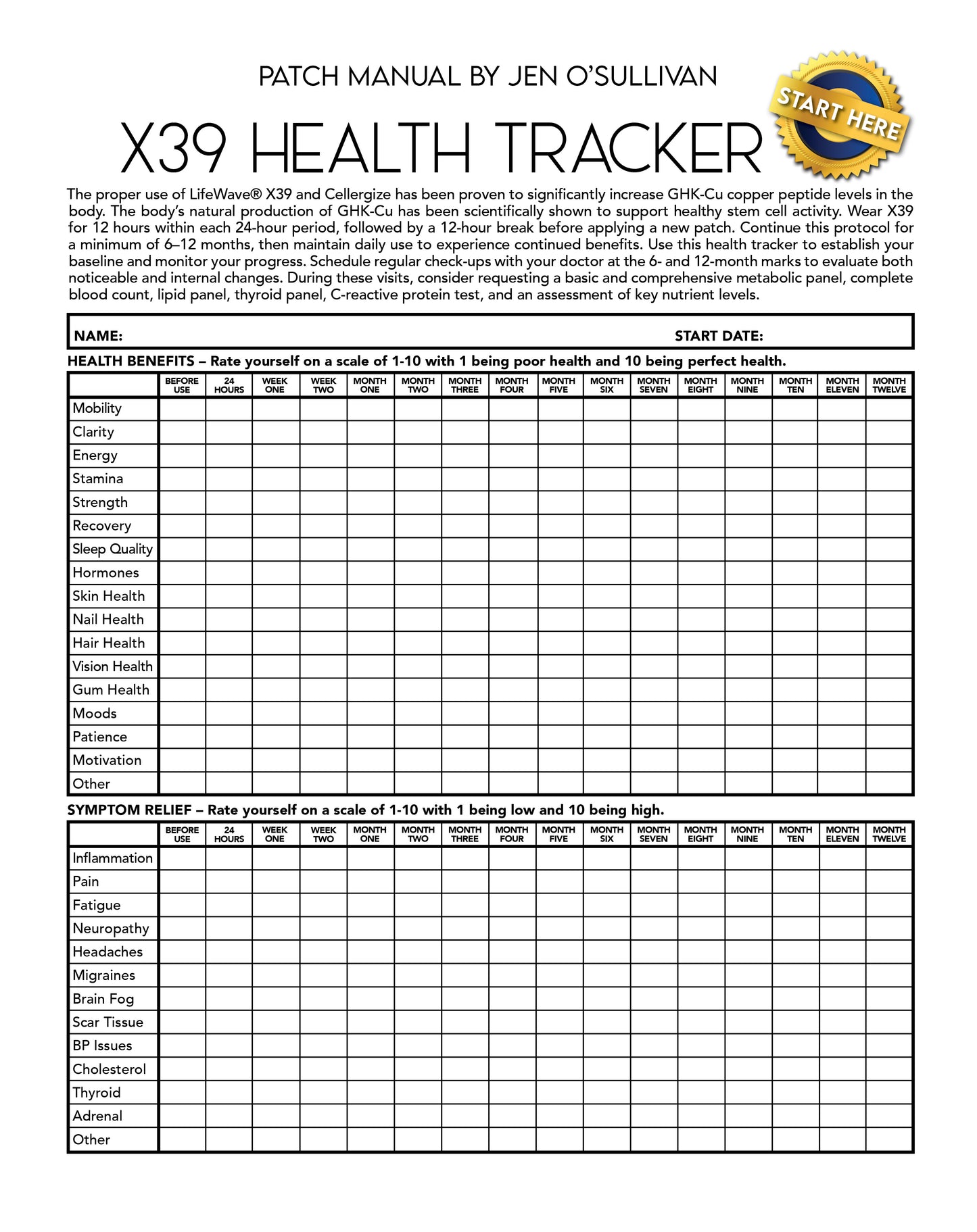 Health Tracker & Patch Scheduler