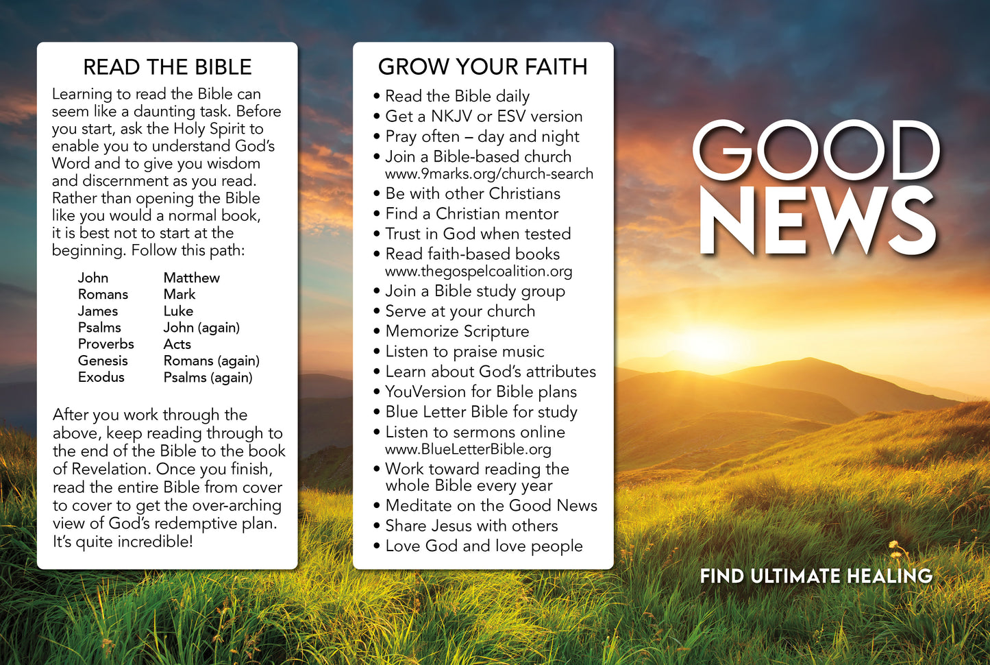 Other Items: Good News - Mini Flyers (20 pack)